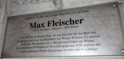 Gedenktafel Max Fleischer, 1070 Neustiftgasse 64.JPG