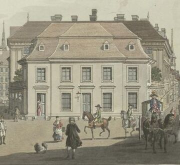 Harrachpalais mit vorgelagertem Garten und Gartenpalais, nach <!--LINK'" 0:0-->, 1790