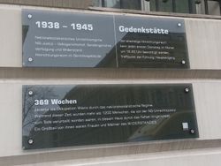 Tafeln zur Geschichte des Landesgerichtes für Strafsachen Wien, 1080 Landesgerichtsstraße 11.jpg