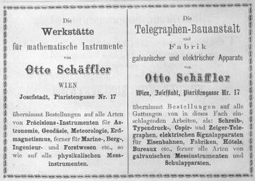 Werbeanzeige, 1871