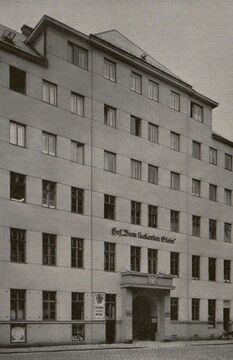 Gentzgasse 72, Hof 'Zum luckerten Stein', 1936