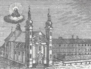 Alser Kirche oder Trinitarierkirche, 1767.